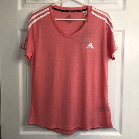Adidas 3 Stripes AeroReady Tee - Picture 1 of 15